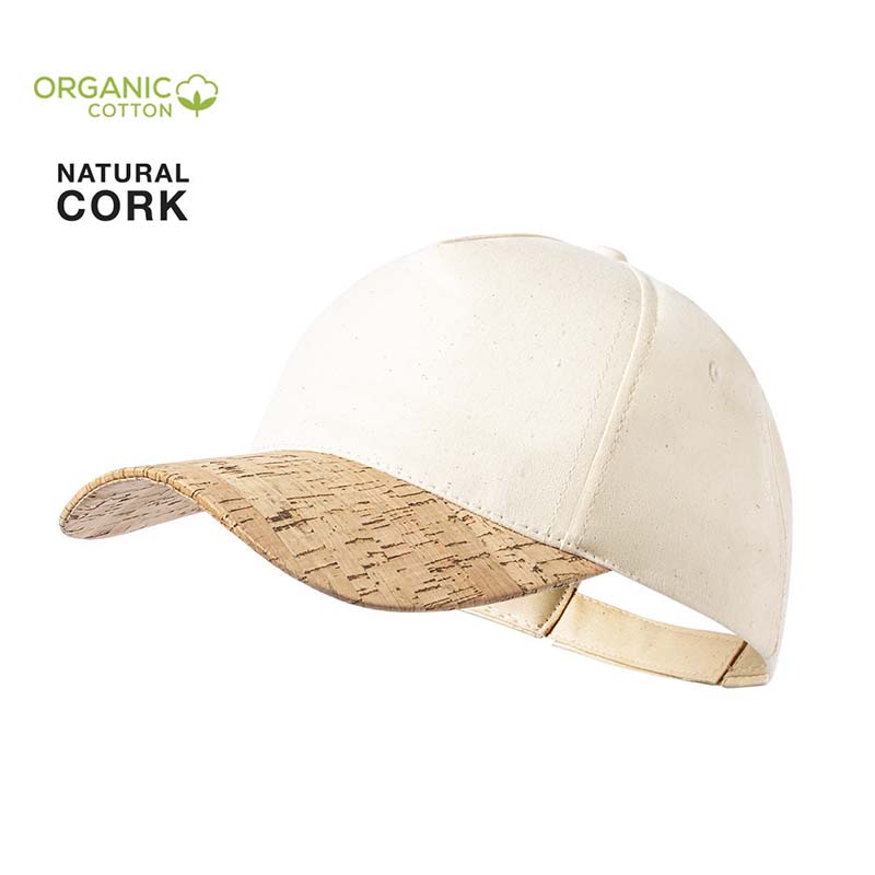 Cap with cork visor | Eco gift